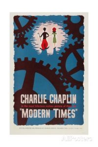 Modern Times, starring Charlie Chaplin and Paulette Goddard