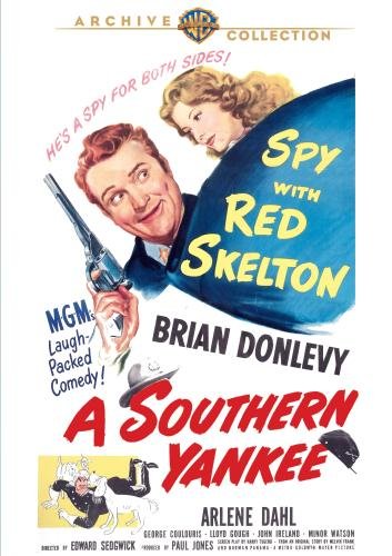 Movie review of A Southern Yankee (1948) starring Red Skelton, Arlene Dahl, Brian Donlevy