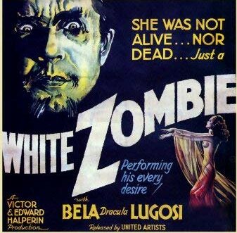 She was not alive ... nor dead ... Just a White Zombie performing his every desire - movie poster