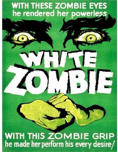 White Zombie - with these zombie eyes he rendered her powerless - with this zombie grip he made her perform his eveery desire!
