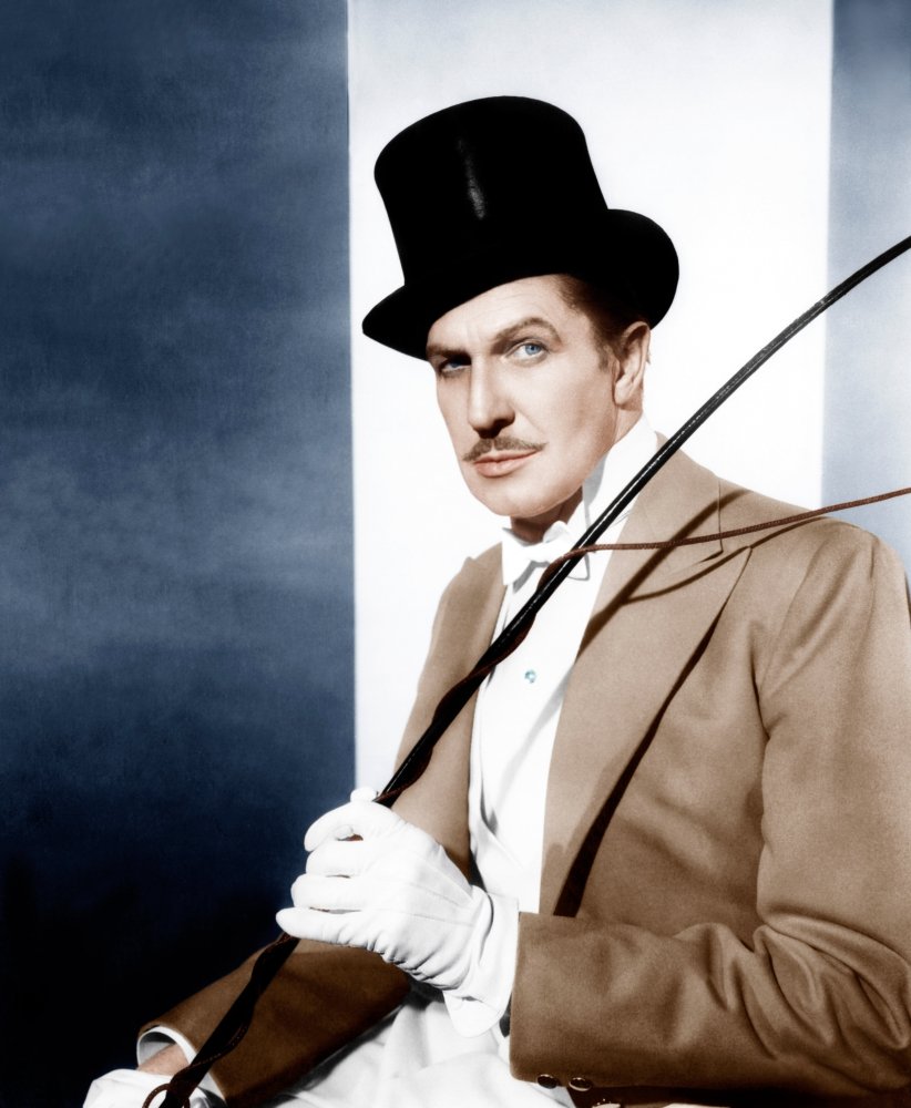 Vincent Price as the ringmaster in The Big Circus