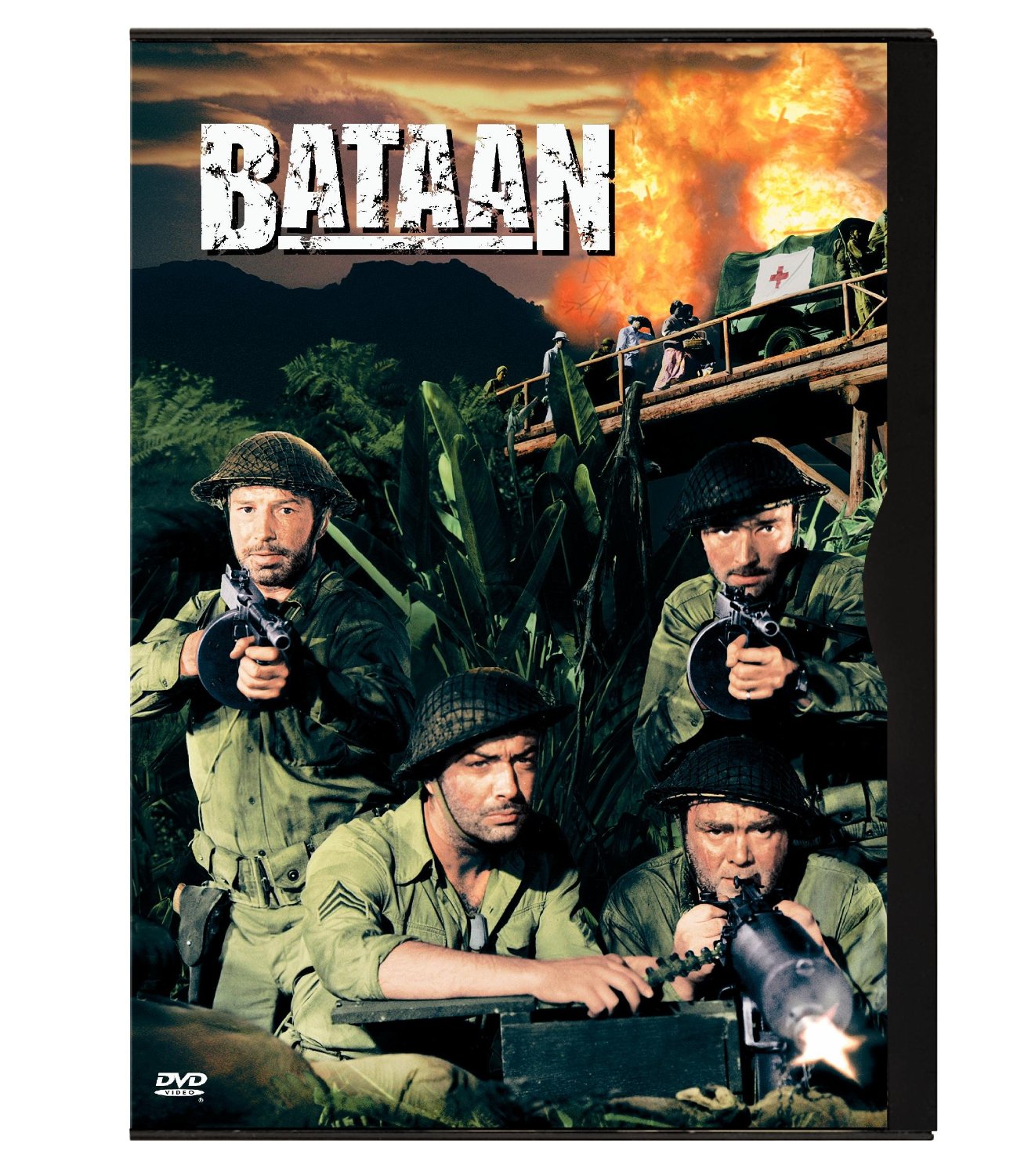 Bataan, starring Robert Taylor, Desi Arnaz
