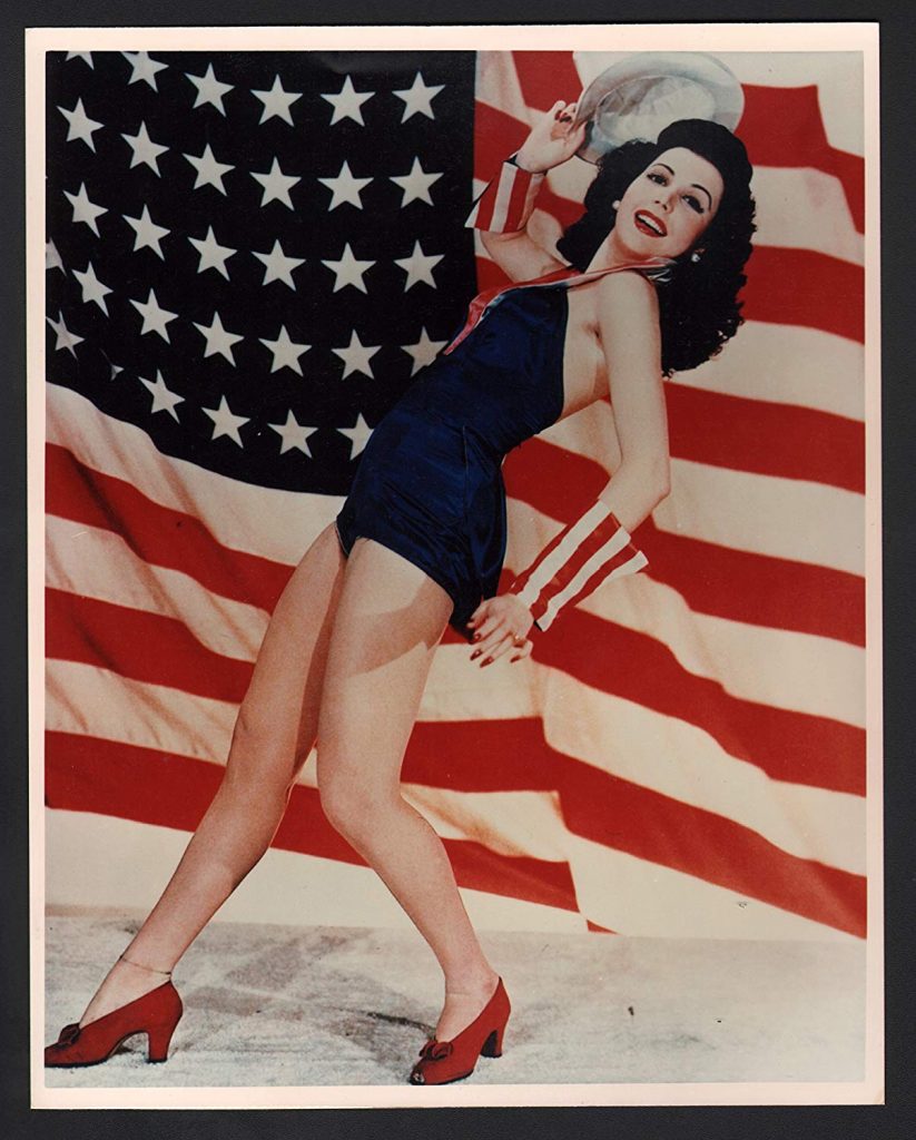 Ann Miller dancing - publicity photo