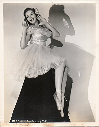 Ann Miller in a dress - publicity photo