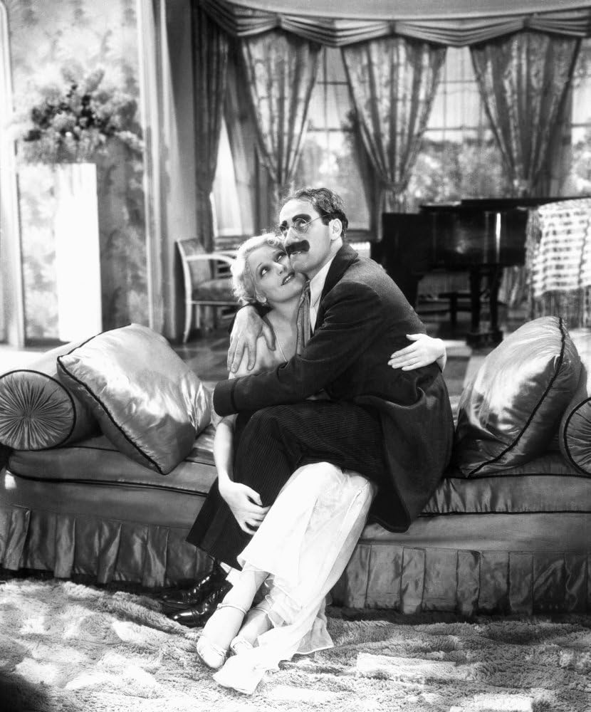 Thelma Todd and Groucho Marx in "Monkey Business"