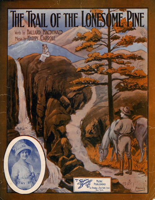 The Trail of the Lonesome Pine lyrics, performed in the Laurel and Hardy film, Way Out West