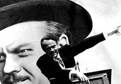 Citizen Kane, written, produced by and starring Orson Welles