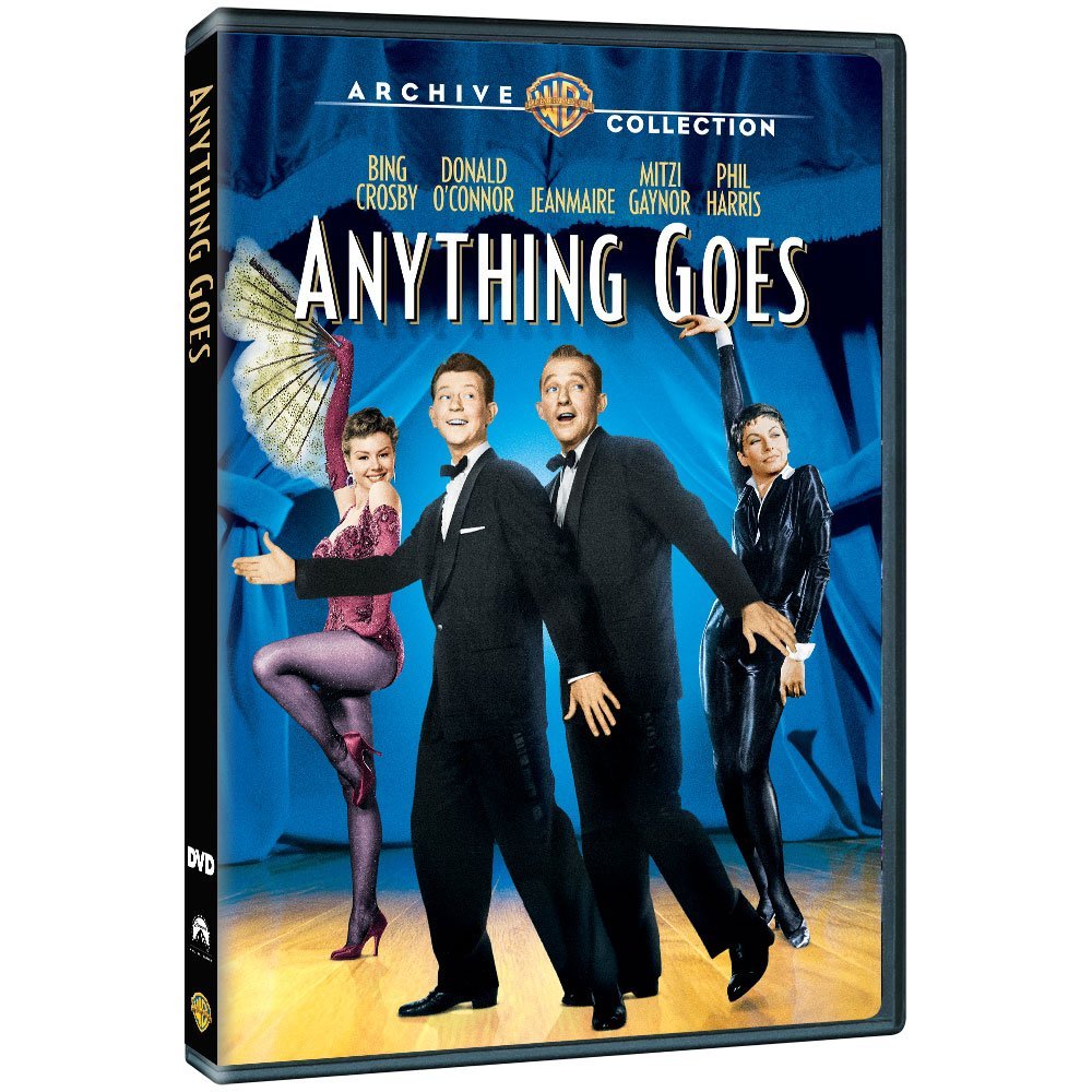 Anything Goes, starring Bing Crosby, Donald O'Connor, Mitzi Gaynor, JeanMarie, Phil Harris