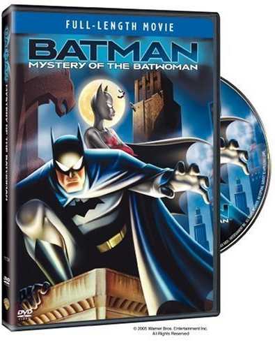 Batman : Mystery of the Batwoman (2003) starring Kevin Conroy, Efrem Zimbalist Jr., Kyra Sedgwick, Hector Elizondo