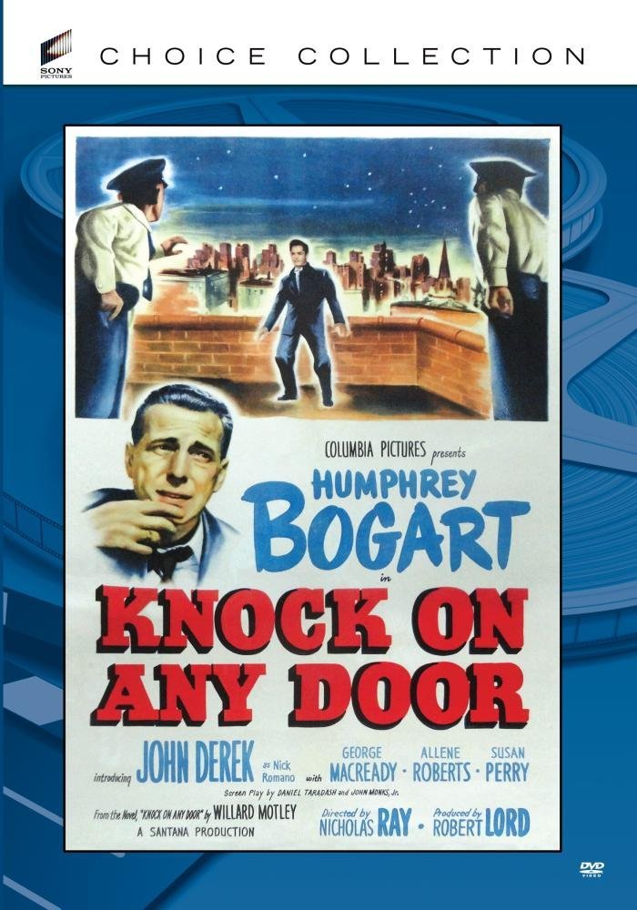Knock on Any Door (1949), starring Humphrey Bogart and John Derek