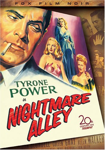 Nightmare Alley, starring Tyrone Power