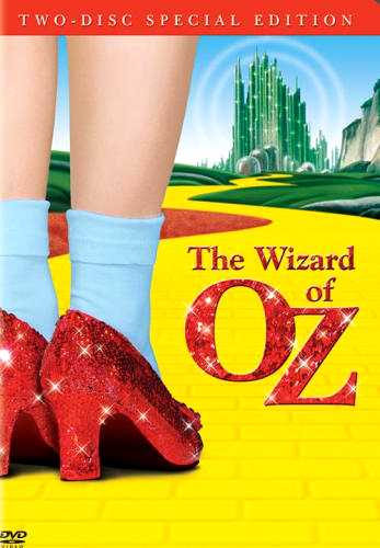The Wizard of Oz, starring Judy Garland, Ray Bolger, Jack Haley, Bert Lahr, Frank Morgan, Margaret Hamilton, Billie Burke