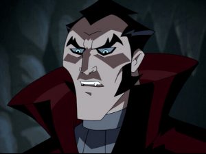Dracula, as portrayed in The Batman vs. Dracula