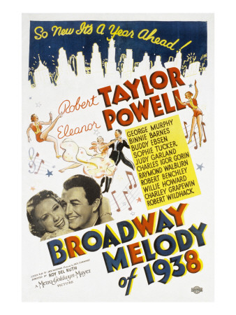 Broadway Melody of 1938 - Robert Taylor, Eleanor Powell, Buddy Ebsen, Billy Gilbert, Judy Garland