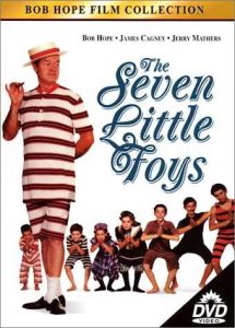 Movie review of 'The Seven Little Foys', starring Bob Hope as Eddie Foy, the star of vaudeville who has been absent from his children's lives ... until his wife dies, and he's now forced to be a real -- father' in every sense of that word ... and how Eddie and his children develop mutual love for each other, and how he struggles to work them into his act. A wonderful film, very funny and very touching, often at the same time.