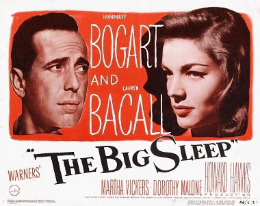 The Big Sleep - Humphrey Bogart, Lauren Bacall - the film they were made for