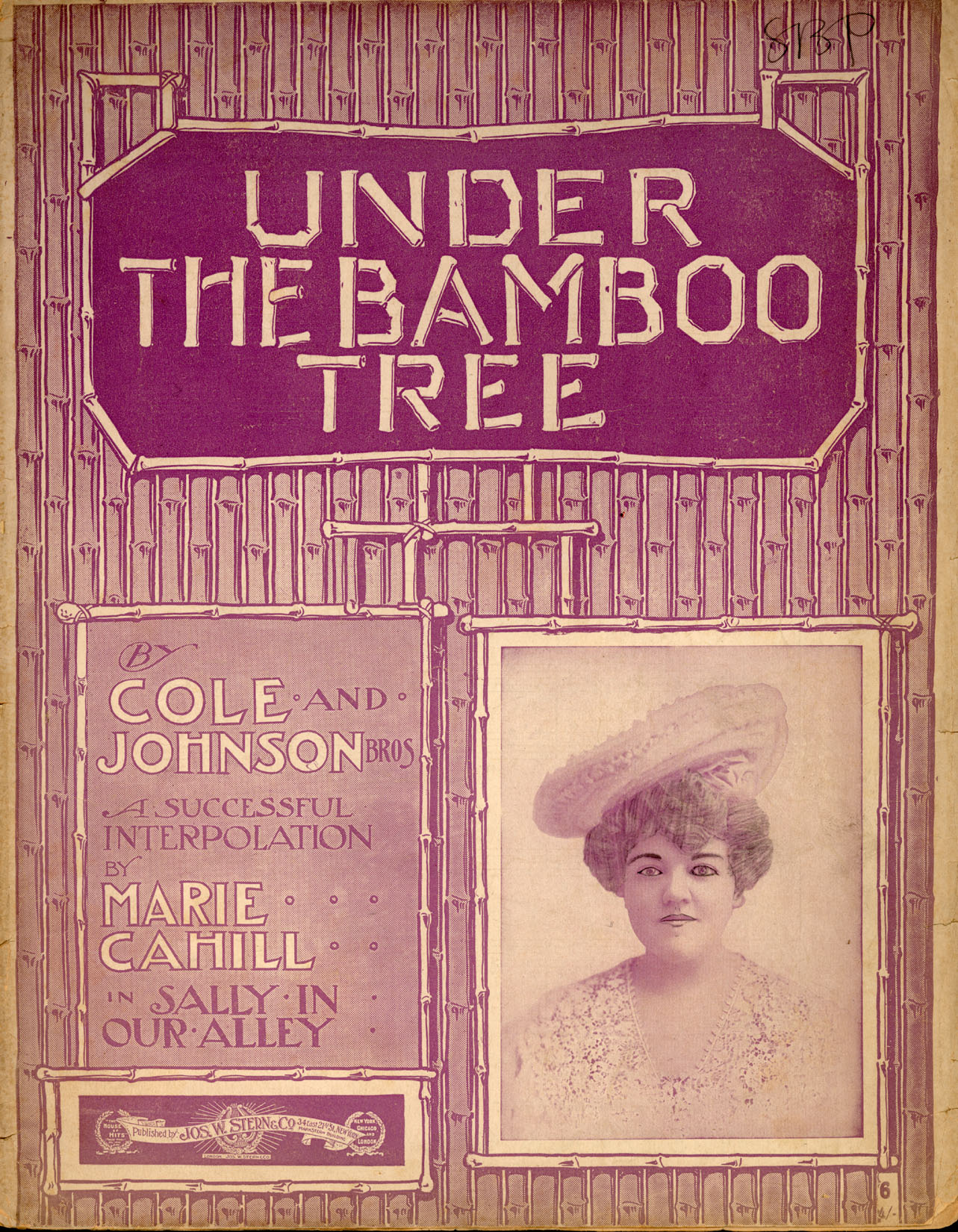 Under the Bamboo Tree lyrics, words and music by Robert Cole and The Johnson Bros., 1902 performed by Margaret OâBrien (âTootieâ) and Judy Garland (âEstherâ) in Meet Me in St. Louis