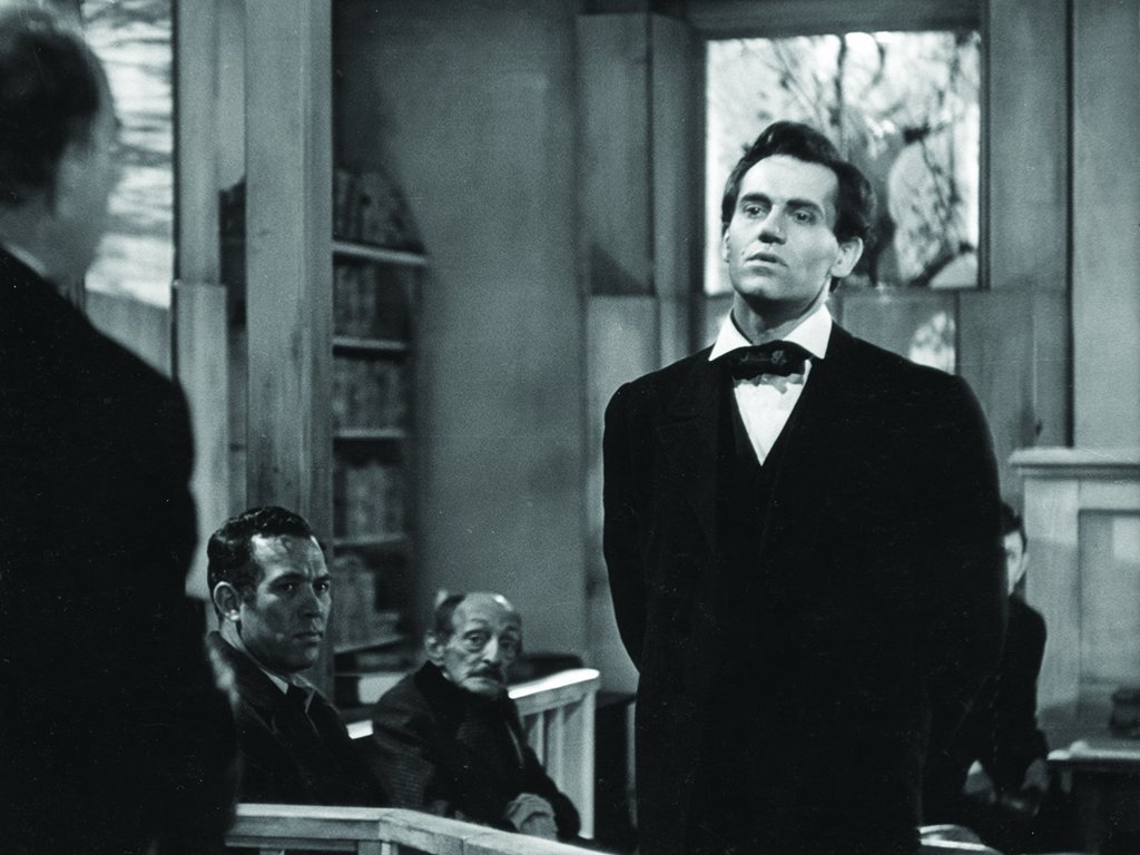 Young Mr. Lincoln - Henry Fonda as Abraham Lincoln in the famous court scene