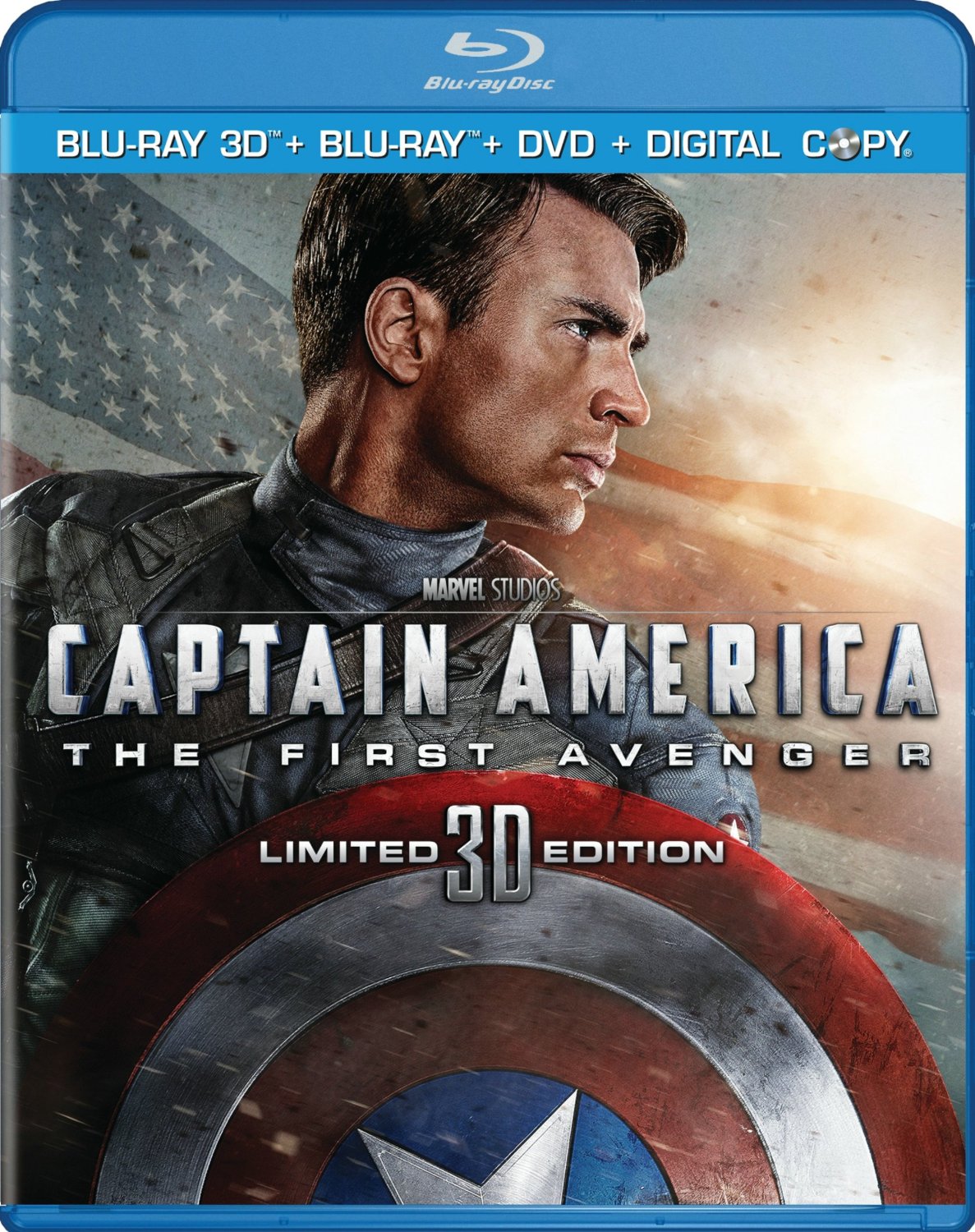 Captain America the First Avenger DVD cover