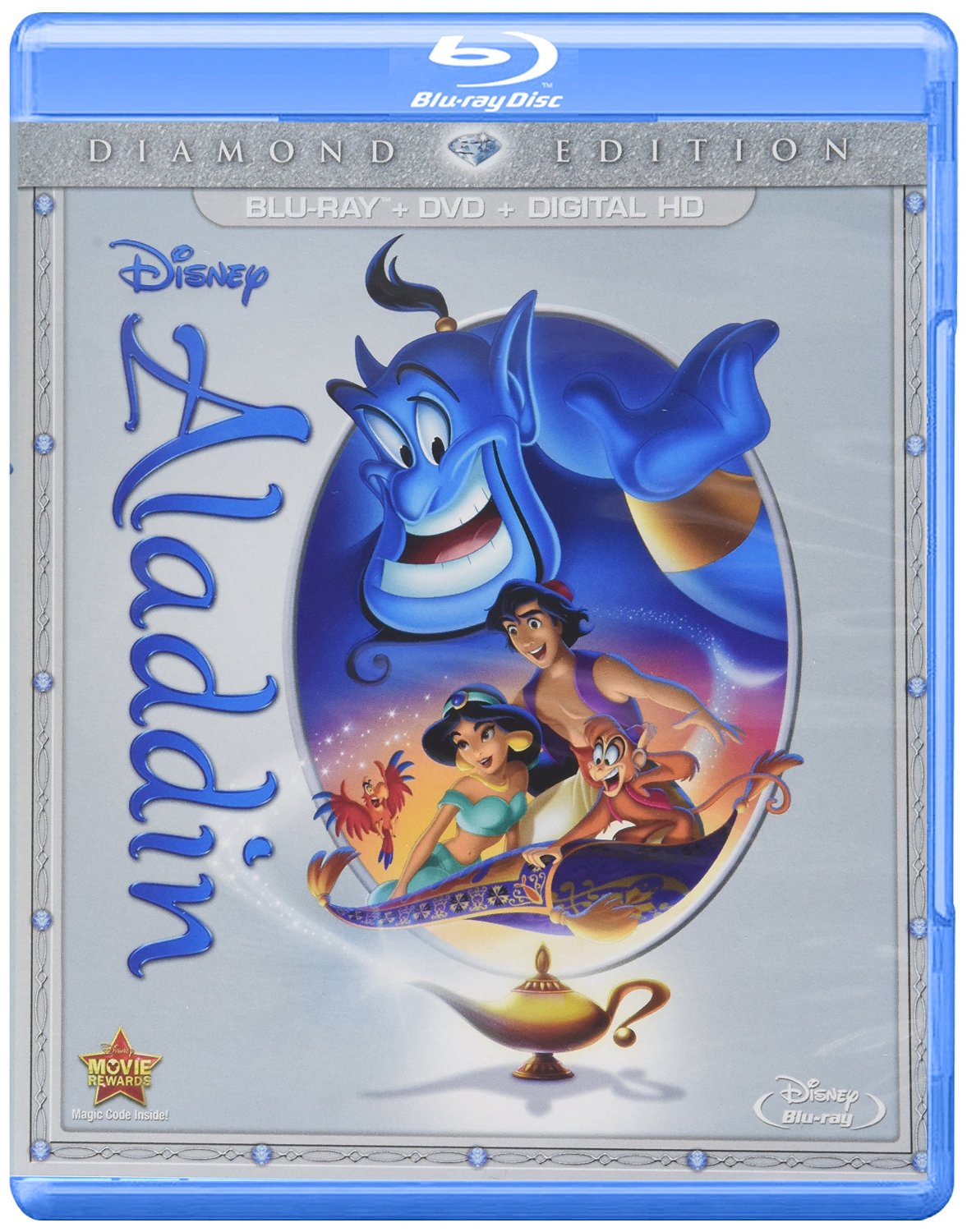 Walt Disney's Aladdin (1992) with the voice talents of Robin Williams, Gilbert Gottfried