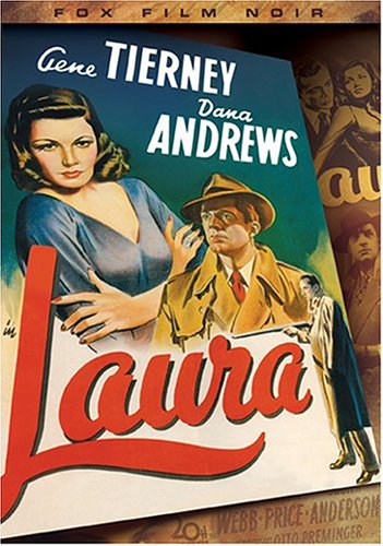 Laura (1944) starring Gene Tierney, Dana Andrews, Clifton Webb, Vincent Price