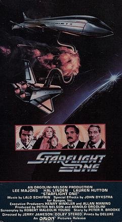Starflight One (1983) starring Lee Majors, Hal Linden, Lauren Hutton, Ray Milland