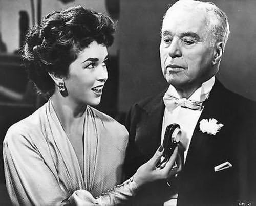 Dawn Adams and Charlie Chaplin in "A King in New York"