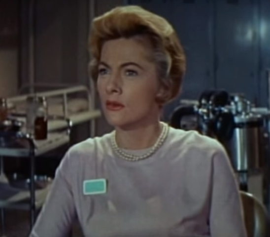 Joan Fontaine in Voyage to the Bottom of the Sea
