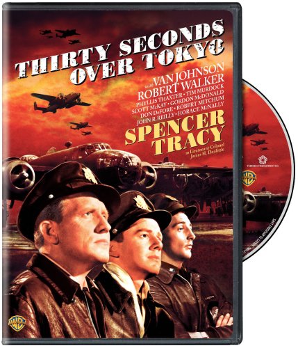 Thirty Seconds over Tokyo DVD case, starring Van Johnson, Phyllis Thaxter, Spencer Tracy