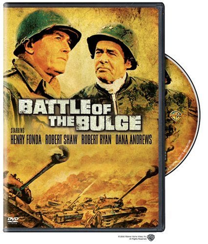 Battle of the Bulge, starring Henry Fonda, Robert Ryan, Dana Andrews, Robert Shaw, James MacArthur, Telly Savalas