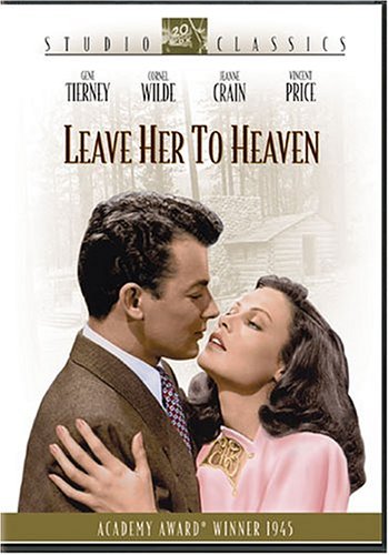Leave Her to Heaven starring Gene Tierney, Cornel Wilde, Jean Crain, Vincent Price