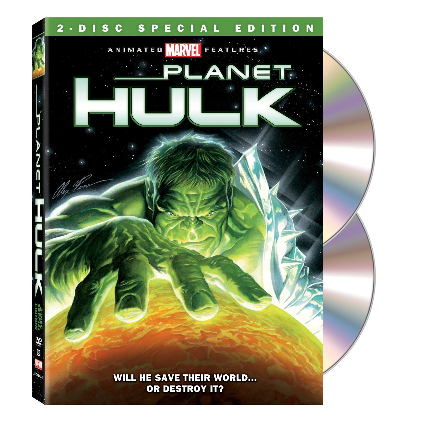 Planet Hulk (2010) starring Rick D. Wasserman, Lisa Ann Beley, Mark Hildreth, Liam O'Brien, Kevin Michael Richardson, Sam Vincent