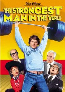Walt Disney's The Strongest Man in the World, starring Kurt Russell, Joe Flynn, Eve Arden, Cesar Romero, Phil Silvers