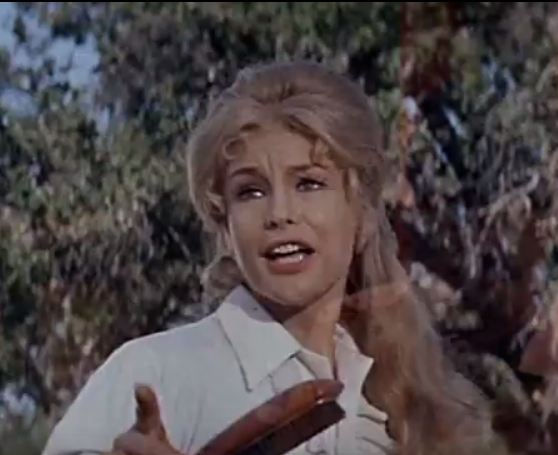 Susan Gale (Barbara Eden) - a teacher at a missionary, and love interest for O'Shay