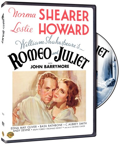 Romeo and Juliet, starring Norma Shearer, Leslie Howard, Basil Rathbone, Edna May Oliver, John Barrymore