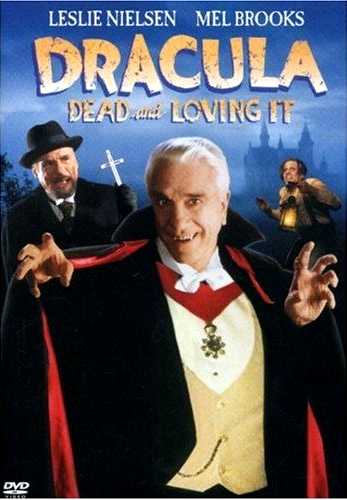 Dracula Dead and Loving It (1995) starring Leslie Nielsen, Steven Weber, Peter MacNicol, Lysette Anthony, Mel Brooks