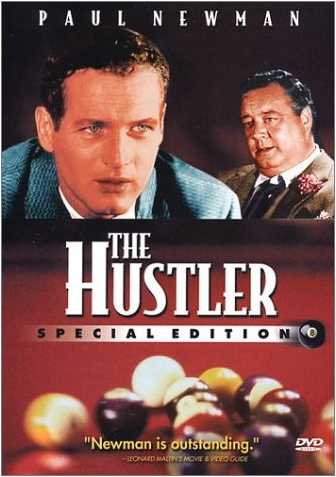 The Hustler, starring Paul Newman, Jackie Gleason, Piper Laurie, George C. Scott