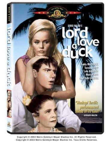 Lord Love a Duck (1966) starring Roddy McDowall, Tuesday Weld, Ruth Gordon, Harvey Korman