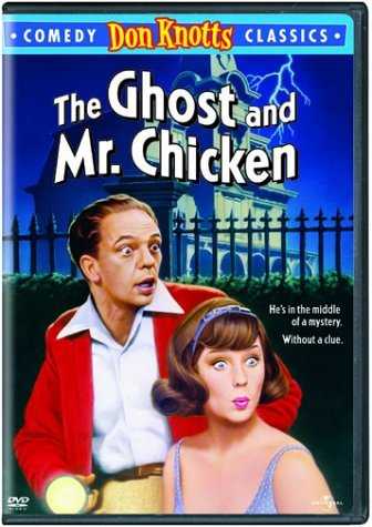 The Ghost and Mr. Chicken, starring Don Knotts, Joan Staley - comedy classics - he's in the middle of a mystery. without a clue