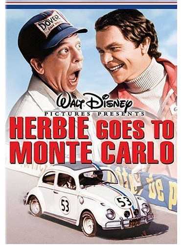 Herbie goes to Monte Carlo, starring Dean Jones and Don Knotts
