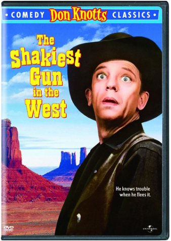 The Shakiest Gun in the West (1968) starring Don Knotts, Barbara Rhoades