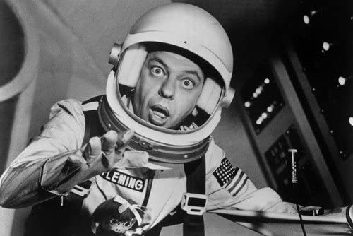 Don Knotts in a spacesuit, in orbit, and in over his head as "The Reluctant Astronaut"