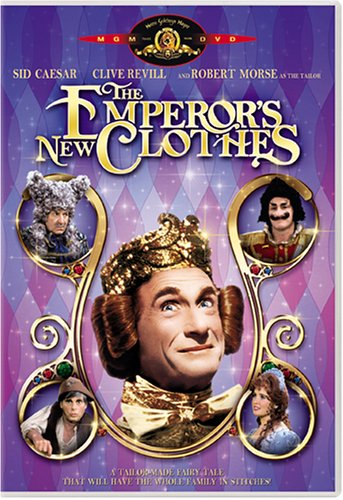 The Emperor's New Clothes, starring Sid Caesar, Robert Morse, Jason Carter, Lysette Anthony