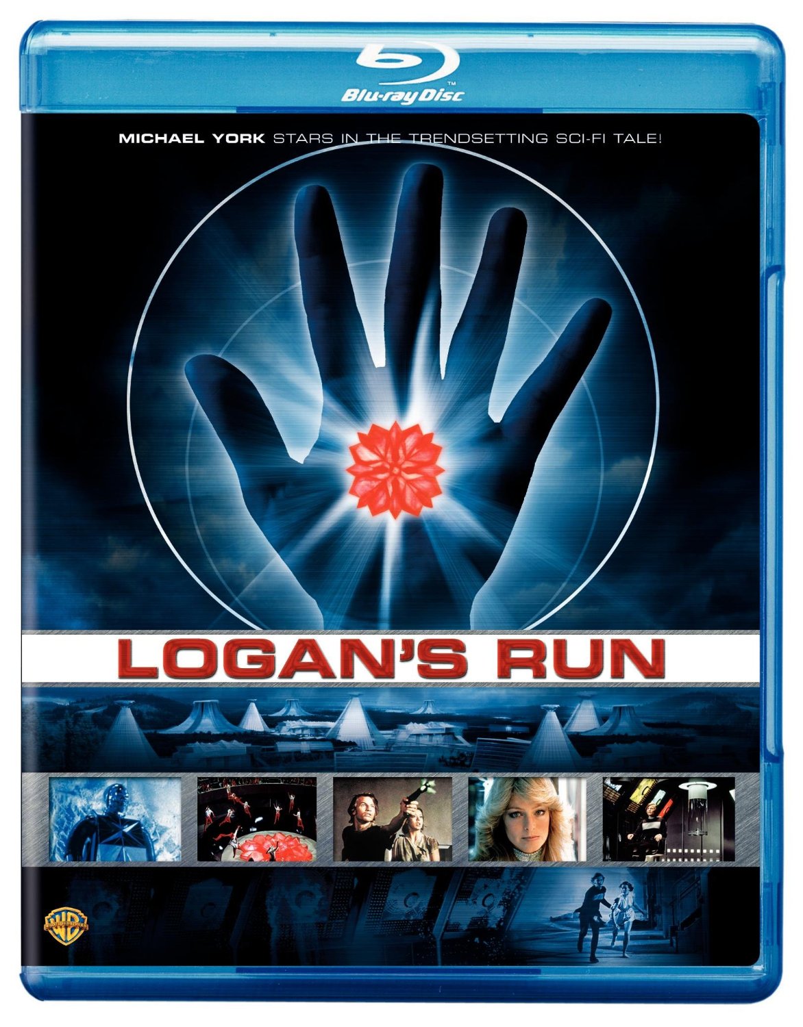 Logan's Run (1976) starring Michael York, Jenny Agutter, Richard Jordan, Peter Ustinov