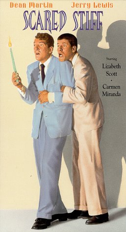 Scared Stiff (1953) starring Dean Martin, Jerry Lewis, Lizbeth Scott, Carmen Miranda