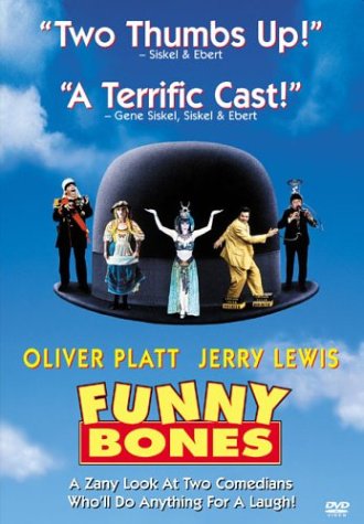 Funny Bones, starring Lee Evans, Jerry Lewis, Oliver Platt