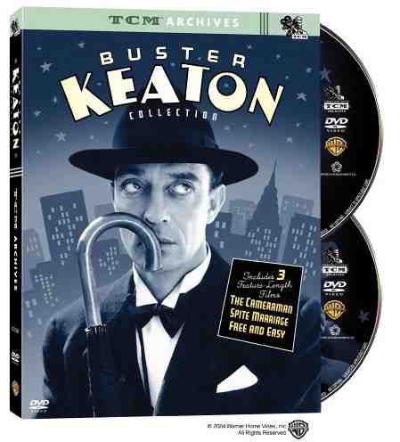 The Buster Keaton CollectionThe Buster Keaton Collection presents three of the first films (one, The Cameraman, a near masterpiece) Keaton made for MGM beginning in 1928, an arrangement that gradually ushered the great comic actor and director into the sound era but ultimately deprived him of creative control. The Cameraman, considered by many to be Keaton’s last important silent work, is an unusual story about a tintype portrait photographer (Keaton) who becomes a newsreel cameraman in order to win the heart of a secretary (Marceline Day). After flubbing an assignment by double-exposing some action footage, the hapless hero tries to prove himself in several memorable sequences of Keatonesque knockabout comedy (including a Chinatown street battle). There are also a couple of grace notes, such as a scene set in Yankee Stadium in which a solo Keaton exquisitely mimes the moves and attitudes of a pitcher. But The Cameraman’s strange, almost subconscious power is in its variation on an old Keaton refrain: The hero’s conflict over different kinds of authenticity, represented here on either side of a motion picture lens–the difference between capturing something real and living it. The Cameraman shows obvious and unfortunate signs of MGM’s insistence that Keaton, long accustomed to improvising scenes, conform to prepared shooting scripts. But it is less stifling than the second feature (Keaton’s last silent movie) in this set, the 1929 Spite Marriage, a slight farce about a pants-presser (Keaton) who borrows his customers’ fine threads to attend the theatre every night. There he worships an actress (Dorothy Sebastian) so furious with her caddish lover and co-star (Edward Earle) that she asks Keaton to marry her. The predictable results are unworthy of a Keaton film, but he does shine in several hilarious sequences, such as a disastrous turn as a bit player in his soon-to-be-wife’s stage dramas. Finally, 1930’s Free and Easy, Keaton’s talkie debut, is a garish MGM valentine to itself, trotting out celebrity actors and directors (Lionel Barrymore, Cecil B. DeMille, Fred Niblo) in a wooden story set on a movie lot. But while Keaton struggles with dialogue and a script that frequently sidelines him, he has many good moments causing havoc on film sets. –Tom Keogh Product Description of The Buster Keaton Collection A two-disc DVD collection that spotlights the actor’s MGM period. “TCM Archives: The Buster Keaton Collection” features two of Keaton’s funniest silents, “The Cameraman,” re-mastered with a new score by former Frank Zappa band member Arthur Barrow, and “Spite Marriage” (featuring its original 1929 Vitaphone musical score) along with “Free and Easy,” Keaton’s first talkie. The DVD set also features film historian Kevin Brownlow’s poignant new documentary “So Funny It Hurt: Buster Keaton and MGM.” Considered by many cinema’s greatest silent clown, Buster Keaton was a consummate practitioner of physical comedy whose career began in vaudeville at the age of three. Wearing trademark slapshoes and big baggy pants identical to his father’s, most gags involved pratfalls with his father kicking him across the stage or tossing him into the air. Within a few years of his debut, Keaton was scoring rave reviews which applauded the physical comedy that would come to be so much a part of his film fame. “The dexterity or expertness with which Joe Keaton handles ‘Buster’ is almost beyond belief of studied ‘business.’ The boy accomplishes everything attempted naturally, taking a dive into the backdrop that almost any comedy acrobat of more mature years could watch with profit” (Variety, March 12, 1910). Details of The Buster Keaton Collection Films The Cameraman – After becoming infatuated with a pretty office worker, Keaton sets out to become a newsreel cameraman in order to be closer to his dream girl. Keaton’s first film for MGM, made in 1928, is considered one of his funniest masterworks and offers up a feast of visual gags. The newly remastered DVD includes a new score by Arthur Barrow. Spite Marriage – In this 1929 silent laugh-filled classic, Keaton stars as Elmer, a man madly in love with stage star Trilbey Drew. When Trilbey’s boyfriend gets engaged to another woman, she marries Elmer in a desperate attempt to get even. This was Keaton’s final silent comedy, and is presented here with its original Vitaphone music score. Free and Easy – In Keaton’s first talkie, he stars as an agent to beauty contest winner Elvira Plunkett. When Elvira decides to try her luck in Hollywood, Elmer goes along to help and the two soon find themselves falling in love. Chaos ensues when the couple must contend with Elvira’s disapproving mother and a handsome movie star, who also has his sights set on the lovely Elvira. This 1930 classic is highlighted by guest appearances from a host of other MGM stars of the era including Robert Montgomery and Lionel Barrymore.