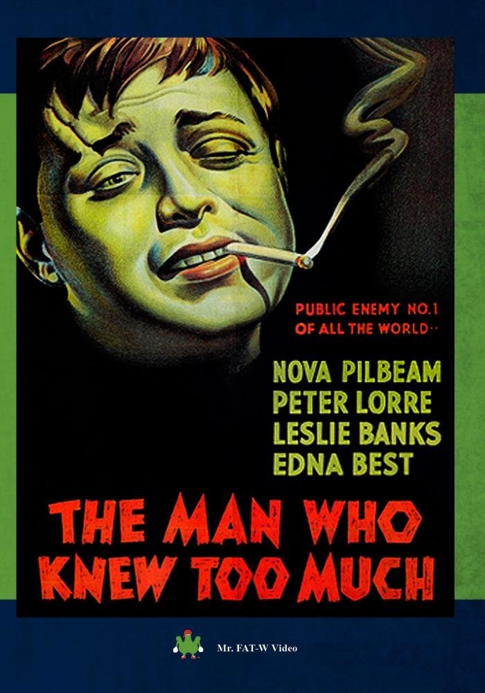 The Man Who Knew Too Much (1934) starring Leslie Banks, Edna Best, Peter Lorre, by Alfred Hitchcock