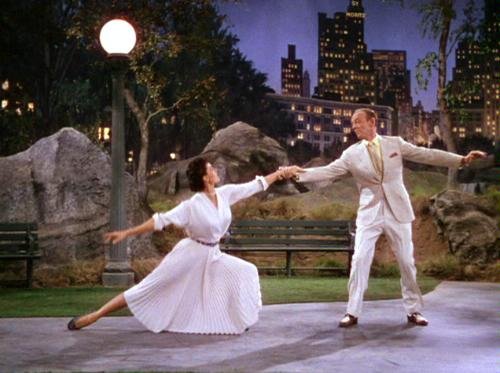 Cyd Charisse dancing with Fred Astaire in The Band Wagon