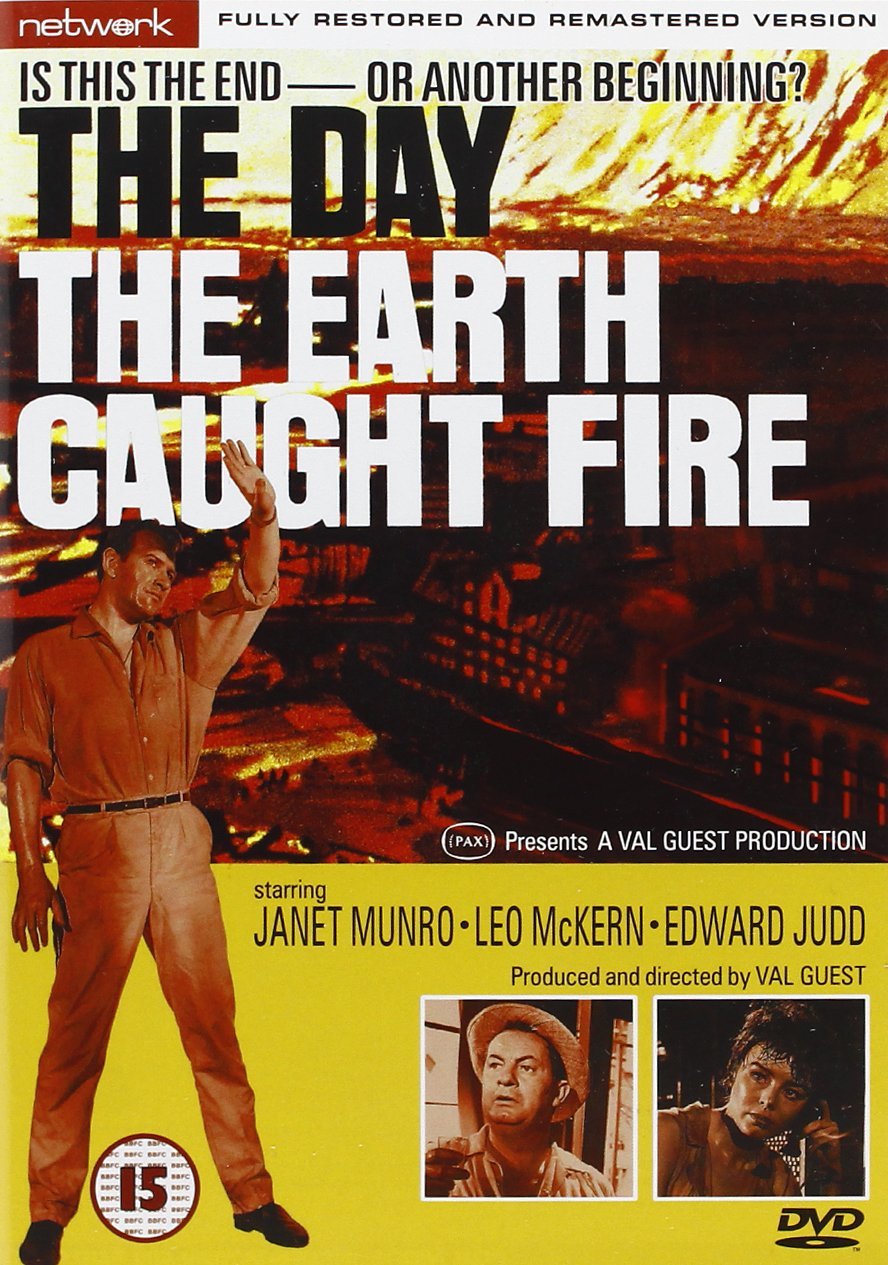The Day the Earth Caught Fire, starring Edward Judd, Leo McKern, Janet Munro, by Val Guest